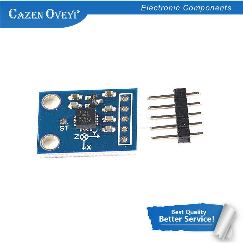 

Модуль углового датчика GY61 ADXL335, 2 шт./партия, угол, три оси, сила нагрузки, код ускорения