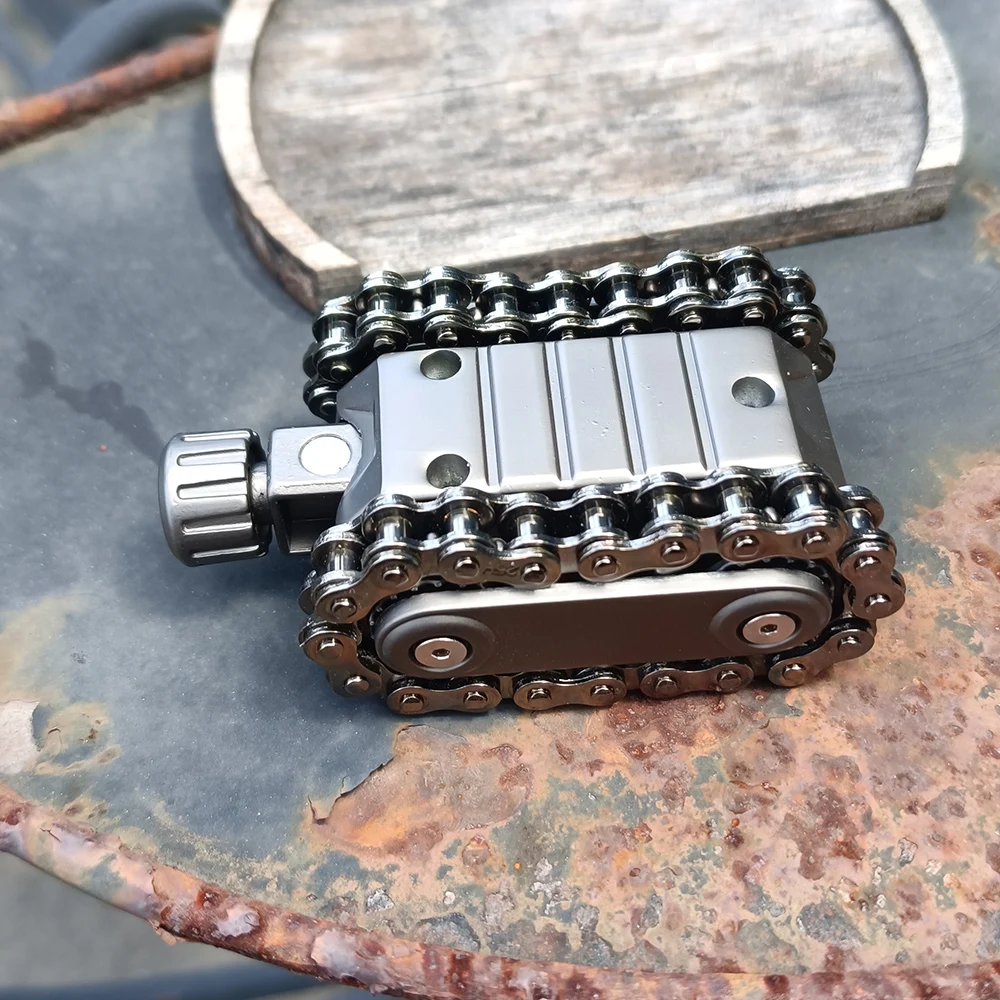 金属製回転タンクフィジェットトイ - 戦術的磁気EDCストレス解消＆スピナー |   子供向けのクールなミリタリーギフト、フィジェットトイ、EDC