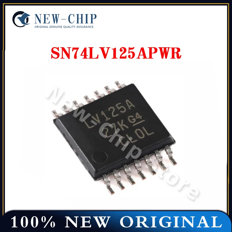 10PCS-200PCS/LOT   SN74LV125APWR    TSSOP-14    LV125A   New Original