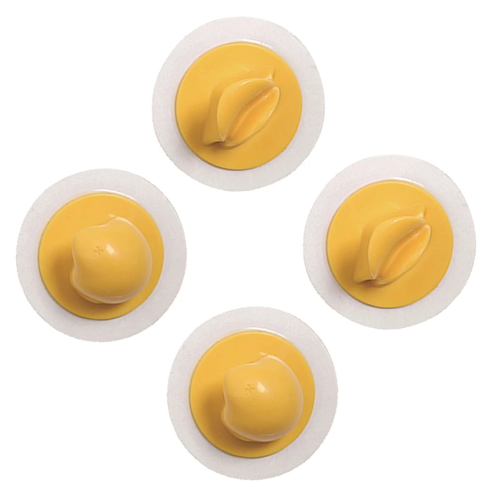 

4pcs Duckbill Hooks Heavy Duty Strong Adhesive Wall Mounted No Punching Smooth Surfaces Home Kitchen Bathroom Bedroom Decorative