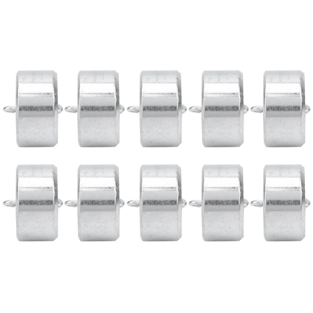 10 Pcs Metal Metal Weight Hooks 50g Single Weight Hook Style 50g Weight Set 10 Pieces Set Solid Structure