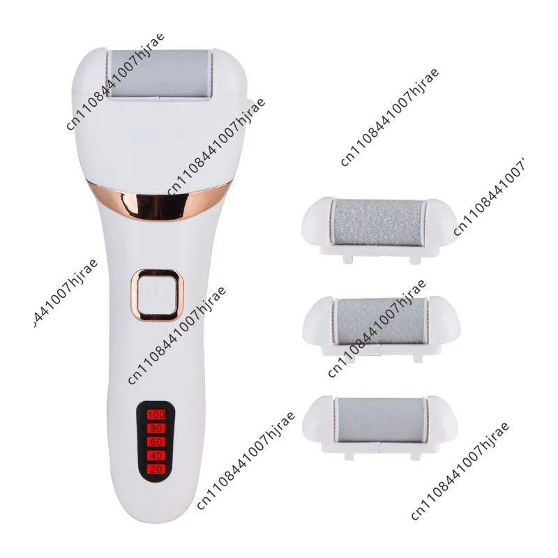 Waterproof Electric Foot Care Tool Replaceable Grinding Heads Dead Skin Remover