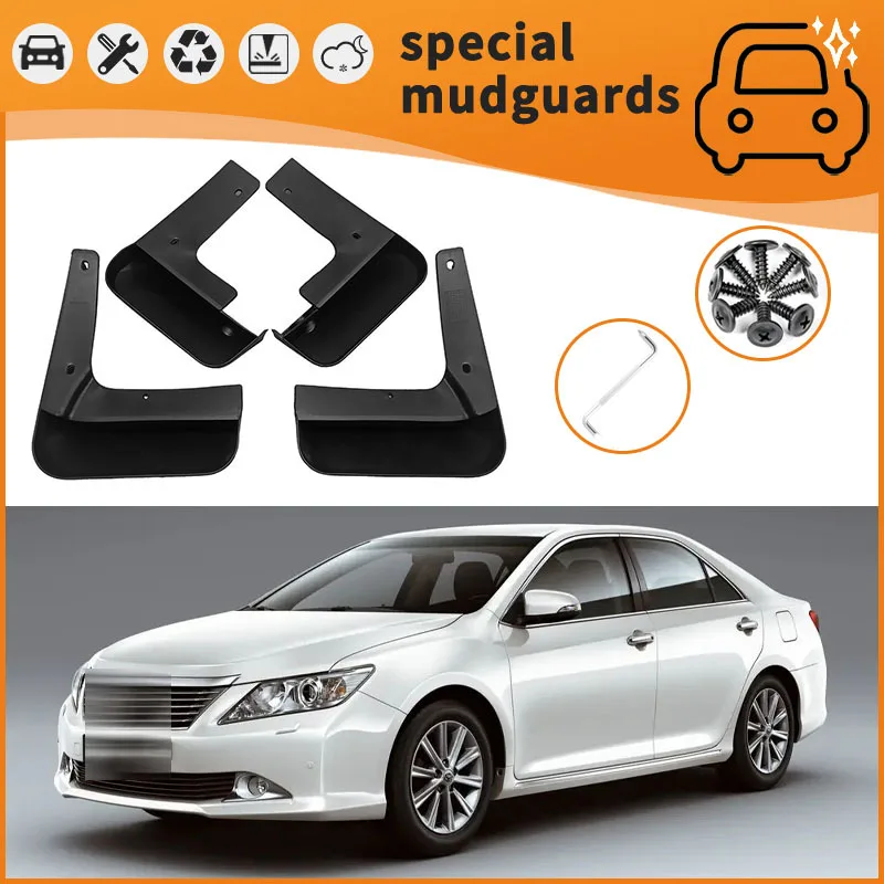 For 12-24 models of Toyota Camry Camry PLUS Mudguards Fender Mudflaps Front Rear Flares Splash Guards Cover Car Accessorie