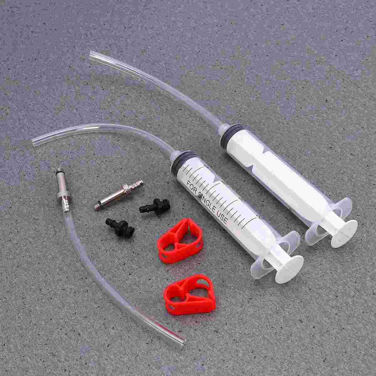

Bike Oil Disc Brake Bleed Kit Maintenance Tool Hydraulic Disc Brake Bleed Kit Oil Injection Tool Compatible for Avid Formula Hay