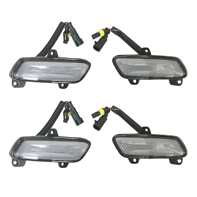 KHANN 대형 가방 서라운드 주간 주행등 장식, 전면 범퍼 자동차 부품, 조명 수정 및 업그레이드