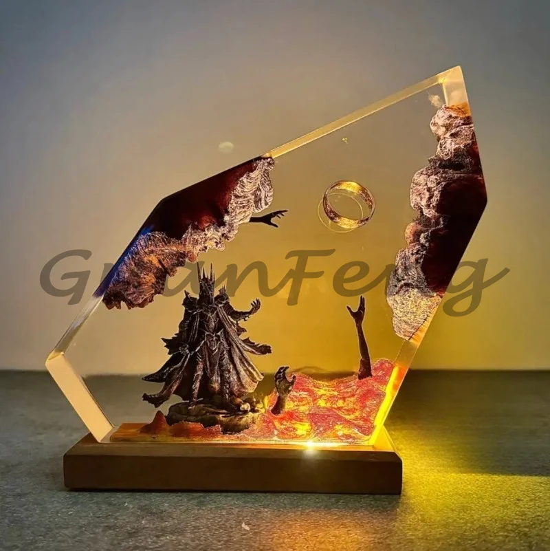 LED Bedside Lamp Fantasy Ambient Decor Light for Home Bedroom Desktop Ornament Gift