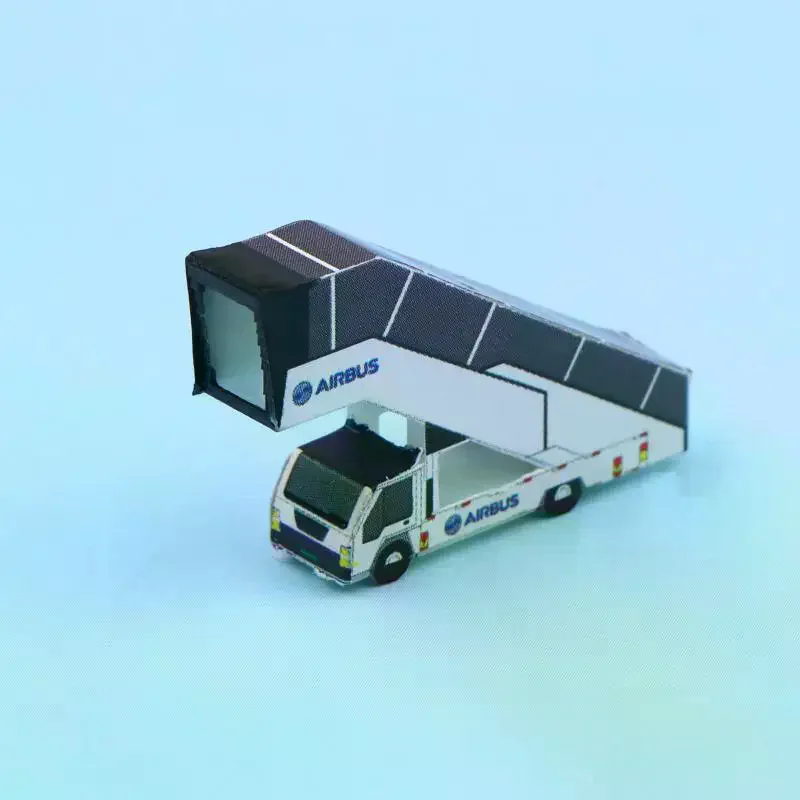 1:400 Airport Ground Handling Wide-body Canopy Boarding Car Abrasive Can Not LiftStatic Simulation Model