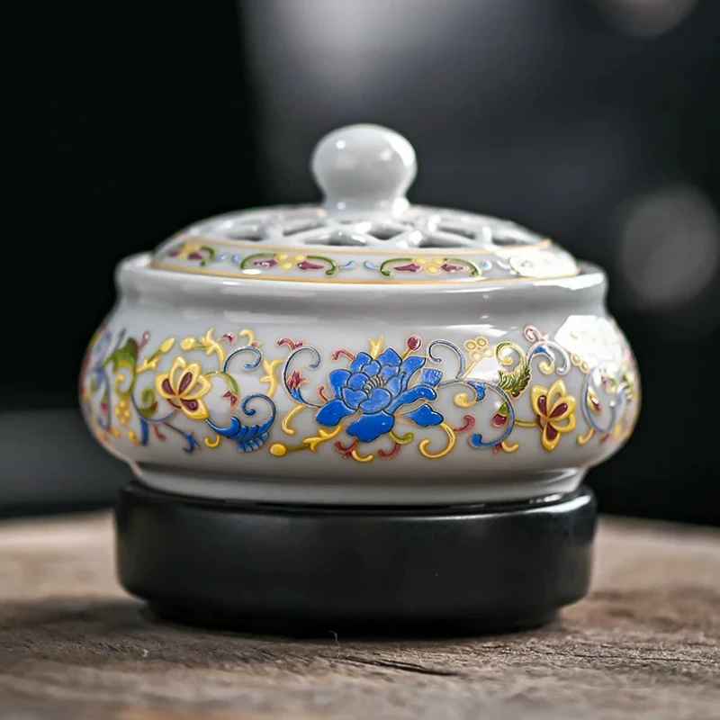 Seating Room Incense Burner Beautiful Luxury Modern Elegant Modern Incense Burner Vintage Quemador Wax Melts Home Fragrance