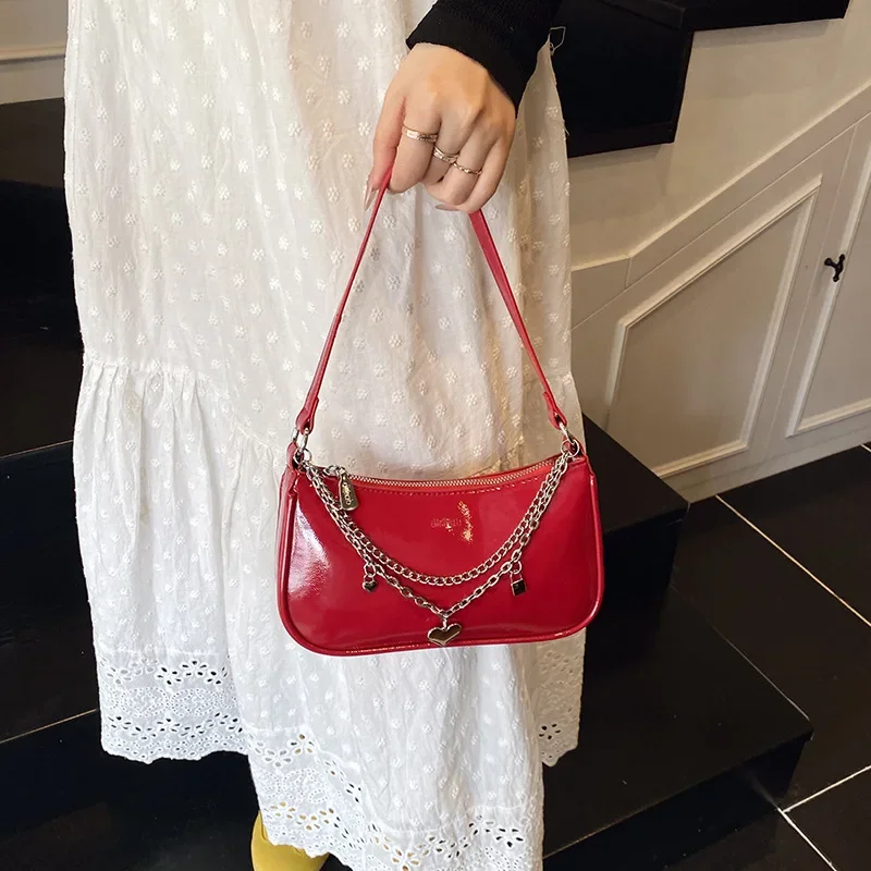 

Новая летняя женская мини-сумка с цепочкой и текстурой подмышки - роскошная элегантная сумка через плечо и универсальная модная привлекательность