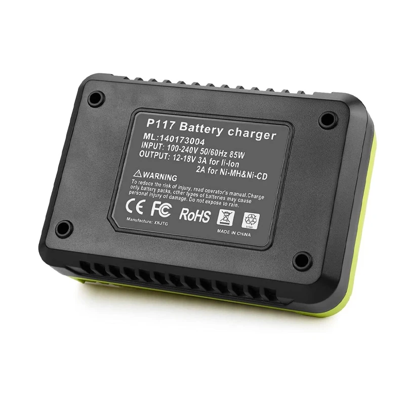 P117 バッテリー充電器リョービ 12V 14.4V 18V リチウムイオン Ni-CD