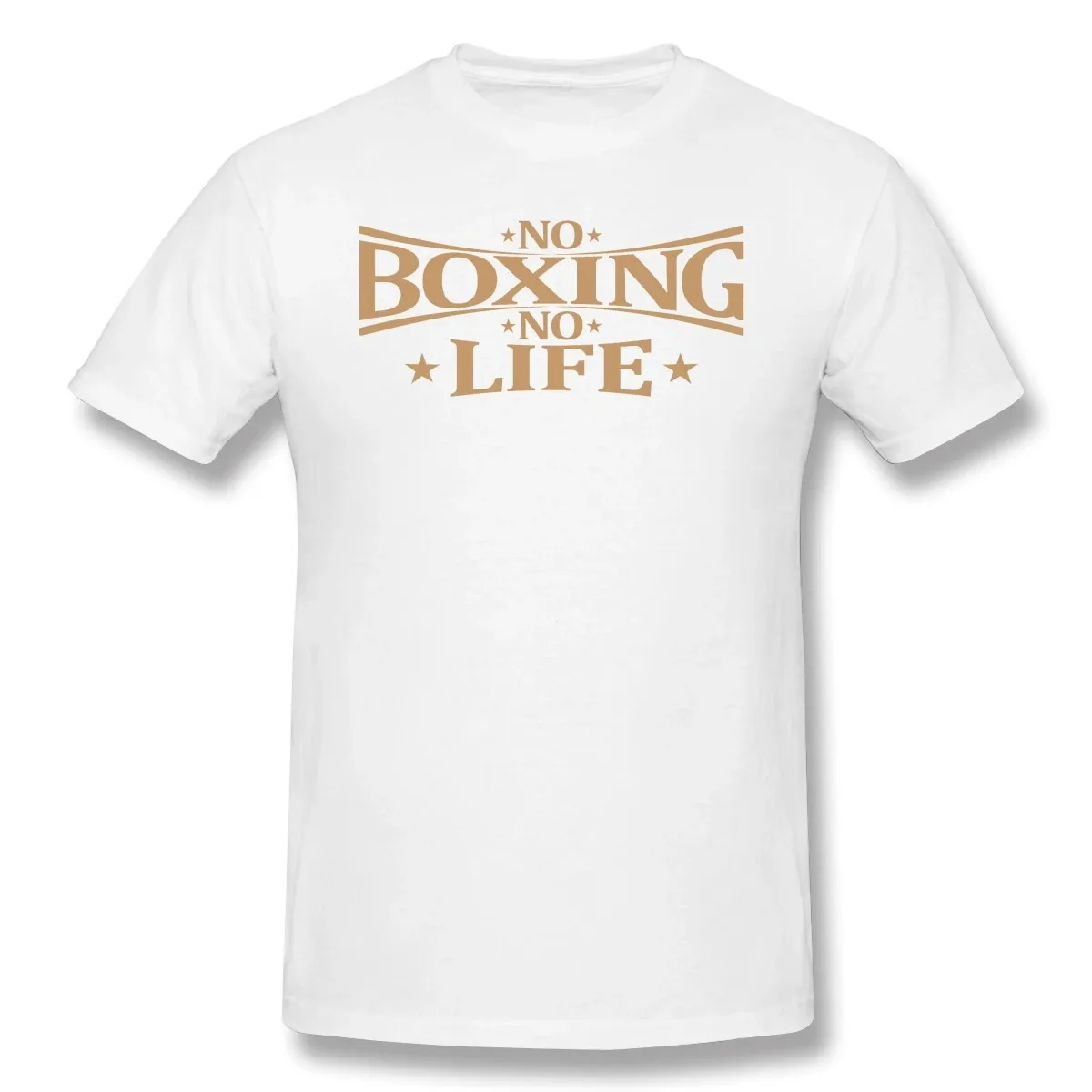 Summer Print Boxing No Life T-shirt Creative Funny Sarcastic Cotton Short Sleeved Casual T-Shirts Streetwear Tee Tops For Male