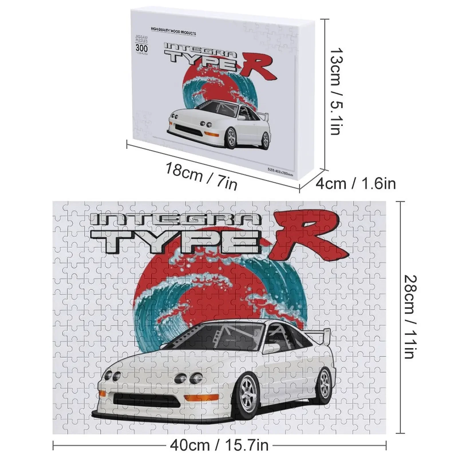 Integra DC2 Jigsaw Puzzle Gioco Bambini Romanzo Giocattoli per bambini 2022 Puzzle con nome in legno