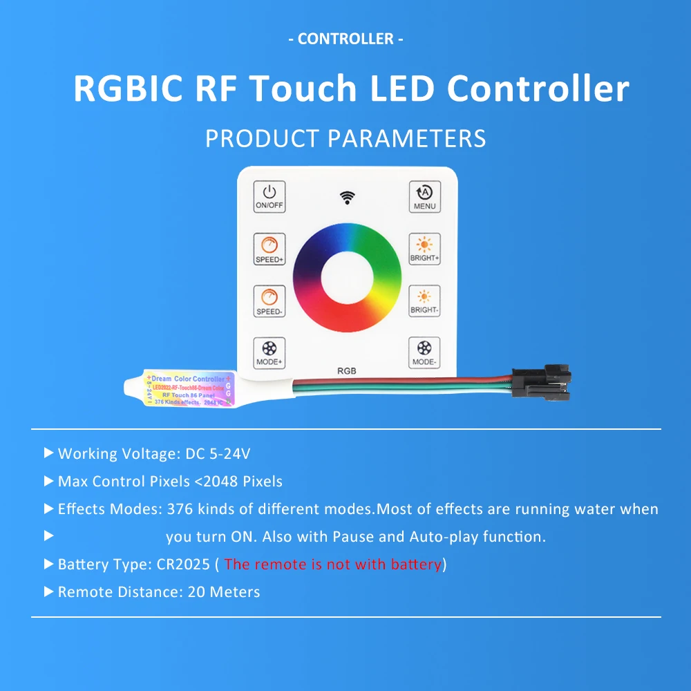 WS2811 RGB IC проточная вода полоса света SMD5050 24 В красочная лента лампа RF сенсорный пульт дистанционного управления освещение для скачек Декор