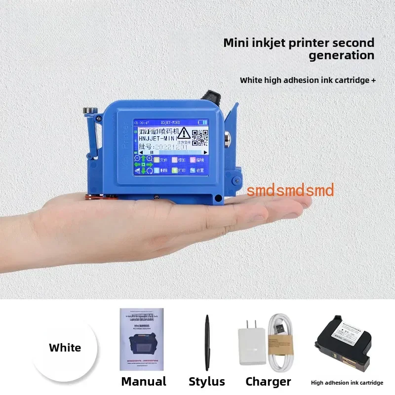 Mini Inkjet Printer Handheld Small Coder Press Production Date Bottle Cap Coder Mini
