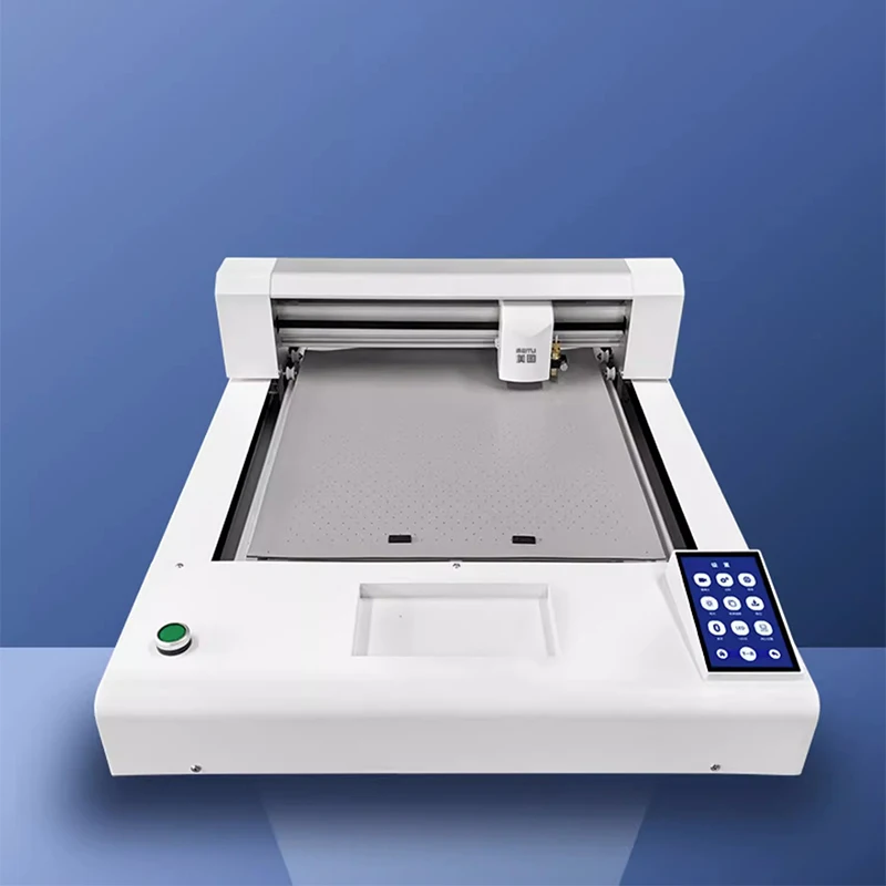 Digital Flat Die Cutting Machine for Self-adhesive Copper Paper Borders PVC Film Card Cutting Home Business Office Equipment