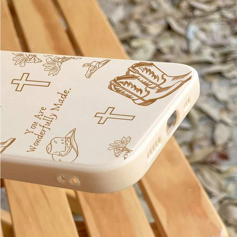 Para Realme GT 6 5G funda estilo occidental sombrero de vaquero y cubierta con eslogan cruzado para Realme GT 7 Pro 6T 12 11 10 Pro Plus 9i 8 Fundas suaves