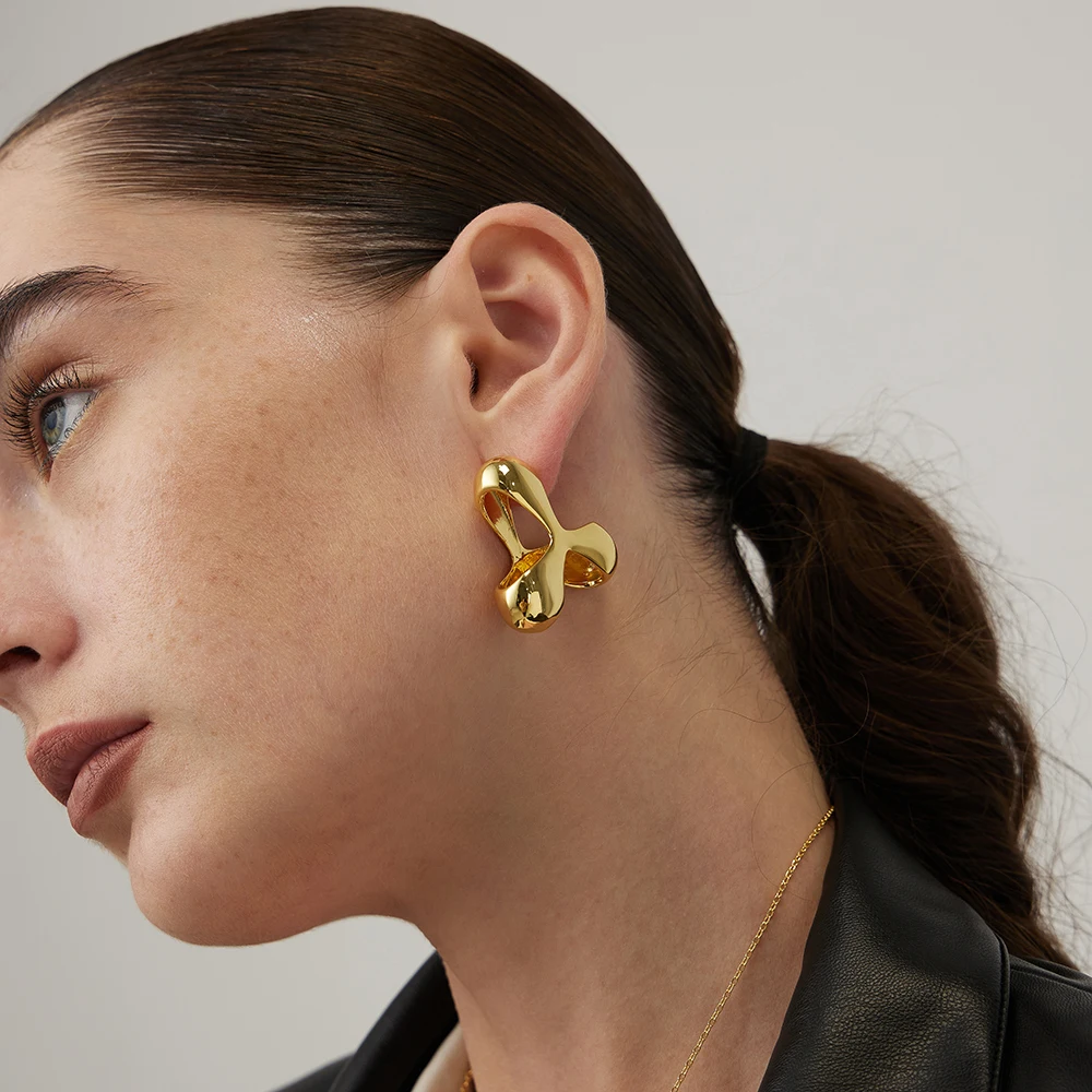 

ENFASHION Big Windmill Stud Earrings For Women New In Piercing Earings Fashion Jewelry Christmas Wholesale Brincos E221438