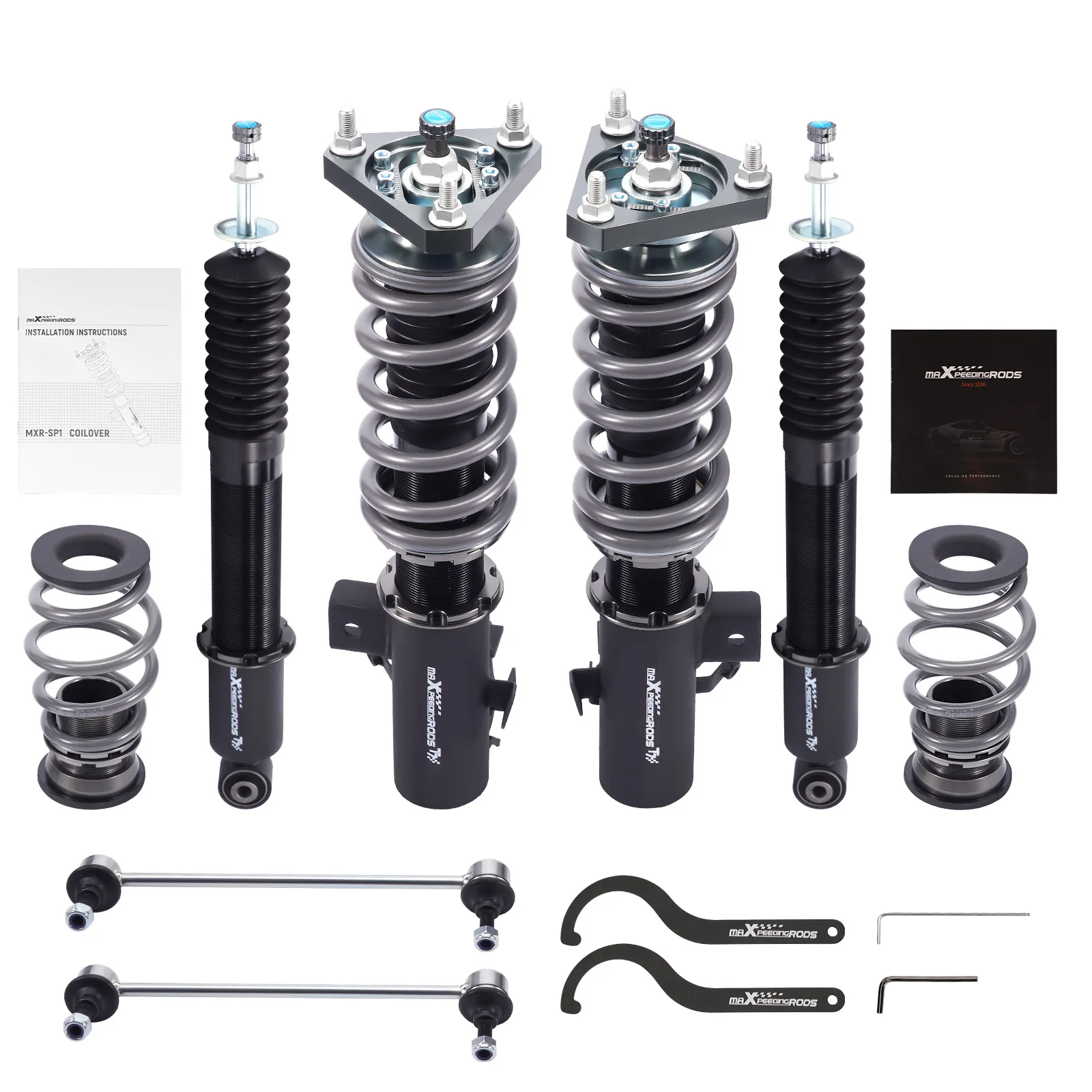

MaXpeedingrods T7 Coilovers 24 Way Shocks Lowering Kit for Honda Civic FG3 FB2 2012-2015