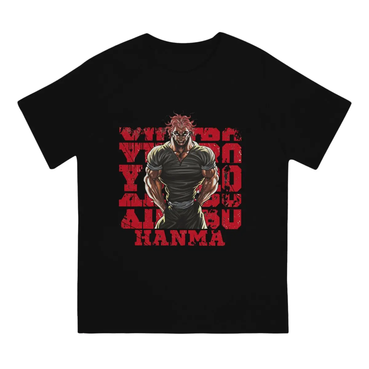 Yujiro Hanma the Grappler A Fitness Training Special TShirt BAKI Casual T Shirt Hot Sale Stuff For Adult