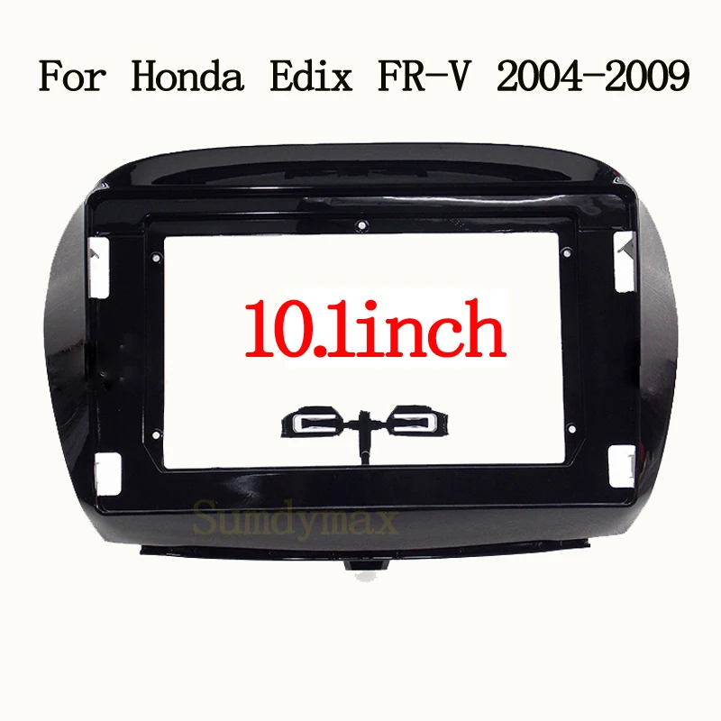 10.1 inch 2din Car Radio Fascia for Honda Edix FR-V FRV 2004-2009 Android Radio Dashboard Kit Face Plate Fascia Frame