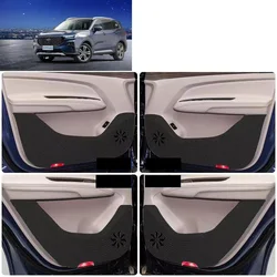 Car Interior Door Mat Anti Kick Pad Protect Sticker Decoration for Ford Territory 2019 2020 2021 Auto Styling 2022 2023 2024