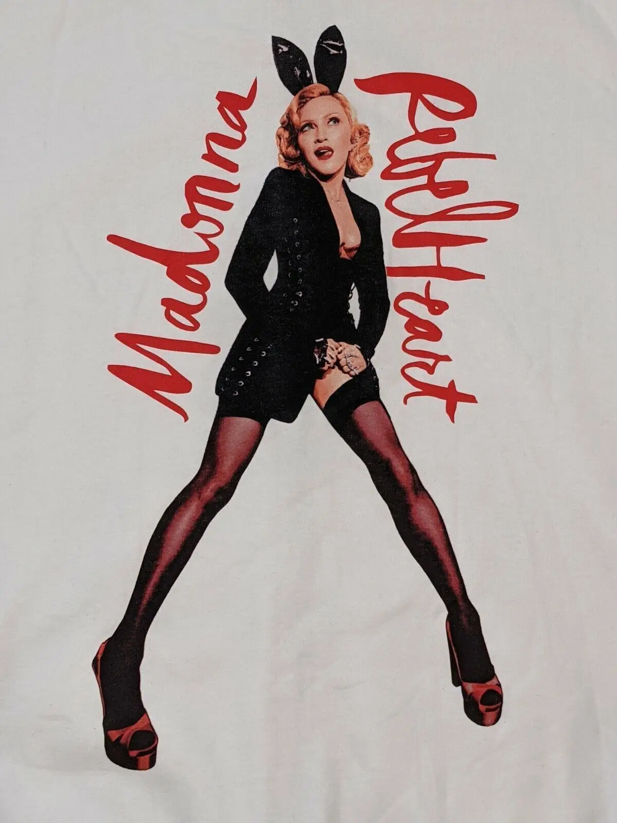 Madonna Rebel Heart Tour Shirt Short Sleeve White All Size Unisex S-5XL