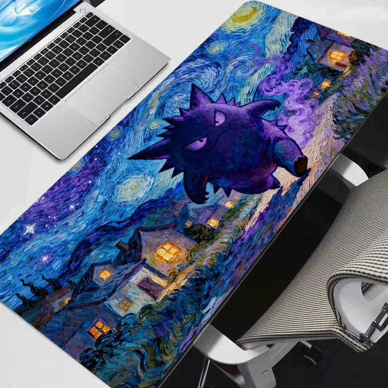 Mouse pad gaming accessories Gengar computer keyboard gamer Designed specifically for e-sports durable games mousepad