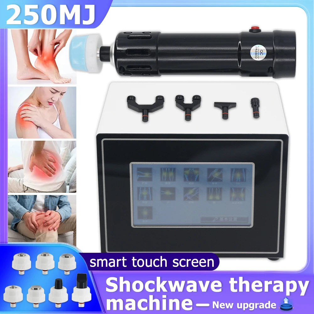 

2in1 Shockwave Therapy Machine Pain Relief ED Treatment Shock Wave Chiropractic Adjusting Tool Spine Therapy Correction Massage