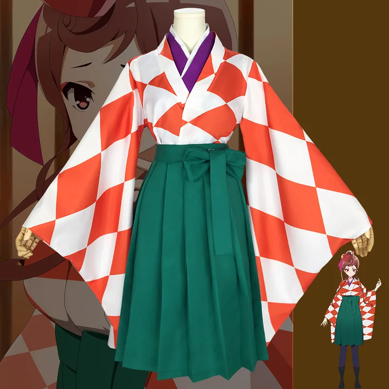 Anime ZOMBIE LAND SAGA Yugiri Cosplay Costume