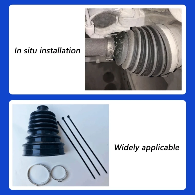 Universal CV Joint Boot Replacement Constant Velocities Joint Boot Silicone Dust Cover For Drive Shaft