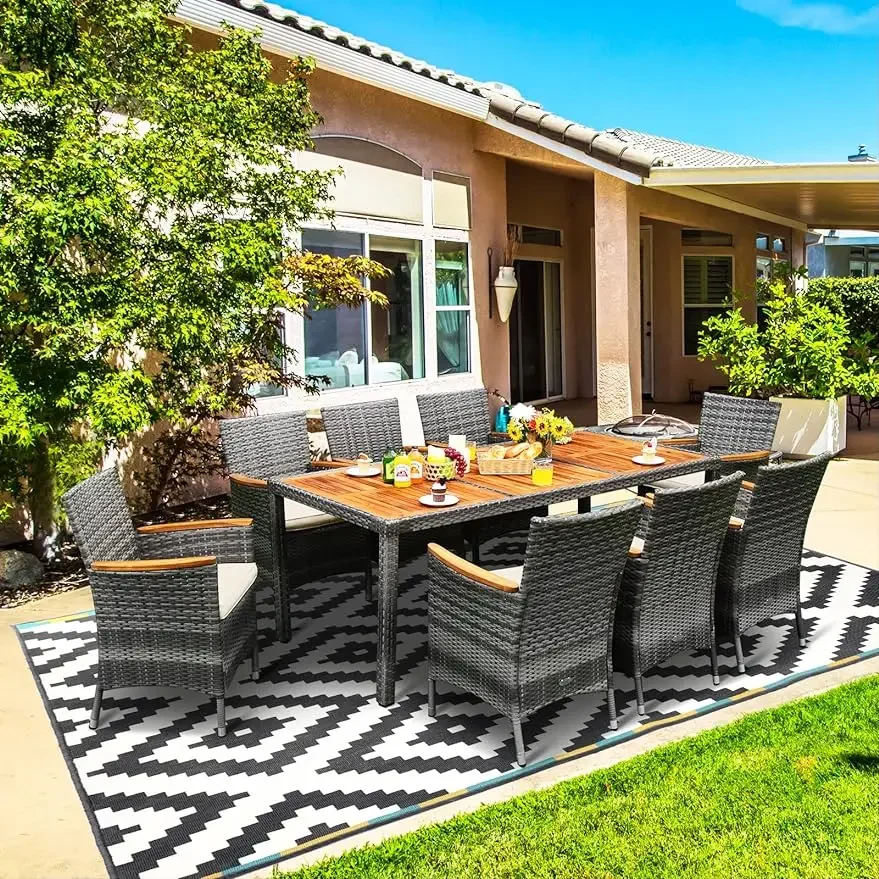 9 Pieces Patio Dini…