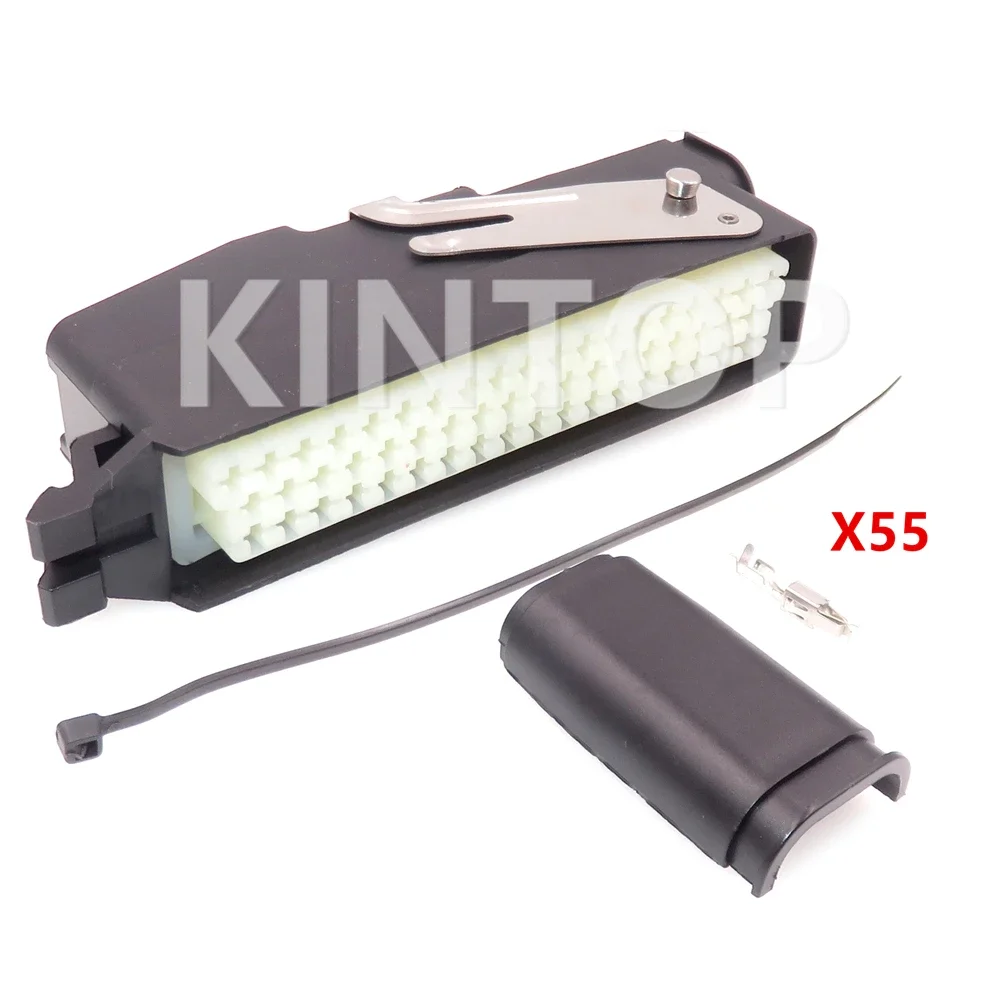 

1 Set 55 Pins AC Assembly Car Unsealed Electric Wire Socket 292096-1 936001-1 368005-1 85251-1 Auto ECU Connector Assembly
