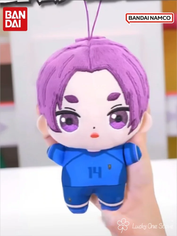 Bandai herói brinquedo azul no-go área limpo mundo thread master ling wang concentrado shinji anime dos desenhos animados brinquedos de pelúcia