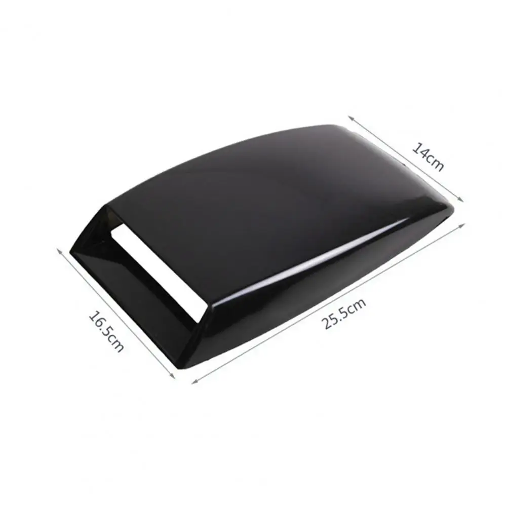 Car Hood Vent Decoration Vehicle Exterior Decorative Air Outlet Trim Simulated Car Hood Vent Cover for Heat-resistant