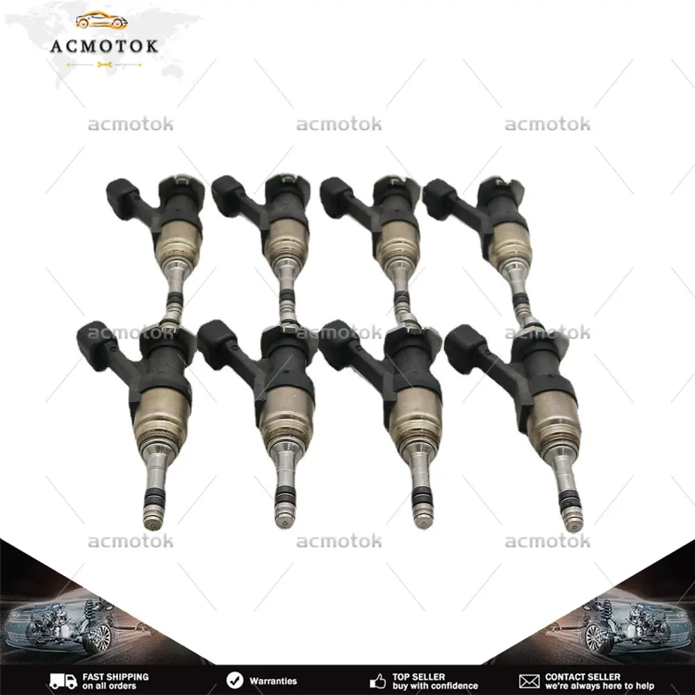 8PCS 12668390 For 2014-2018 Chevy GMC 1500 GM Trucks 4.3L 5.3L V8 Fuel Injectors 12623116 12656005 12698484