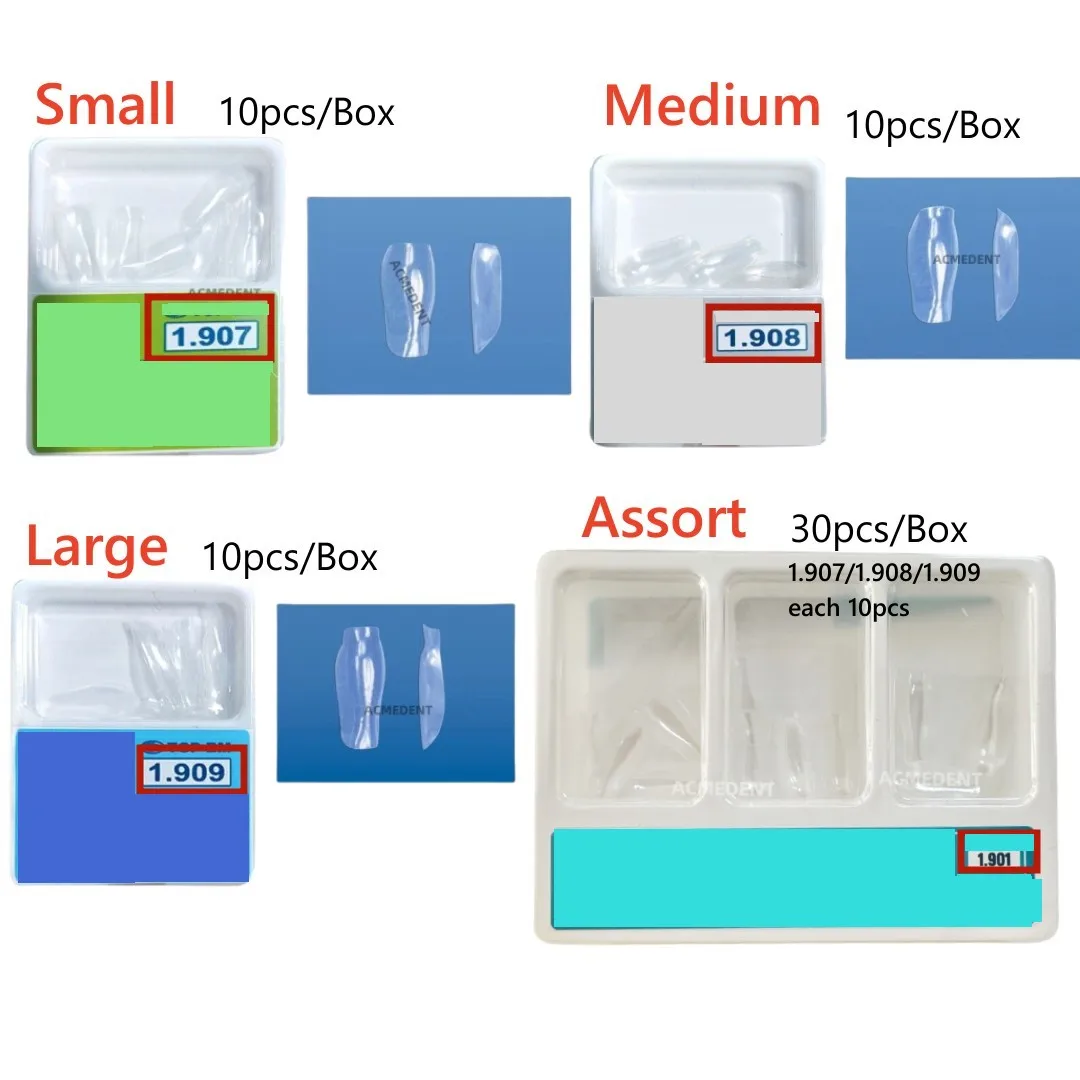 Dental Clear Matrix  Matrice Anterior Matrices Bow BT Fit Bioclear L/M/S