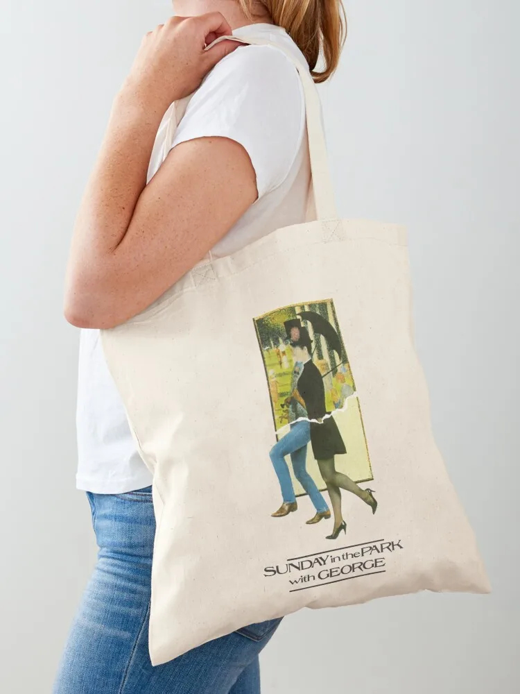 

Sunday In The Park with George Musical Tote Bag Large bags for women tote bag university tote bag canvas Women's beach bags