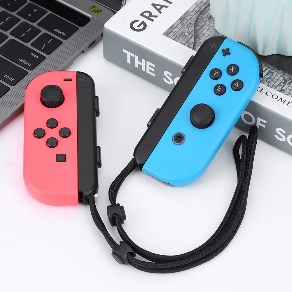 For NS Switch Mobile Game Controller Wake Up Function Bluetooth-Compatible Wireless Controller with Hand Strap Left & Right