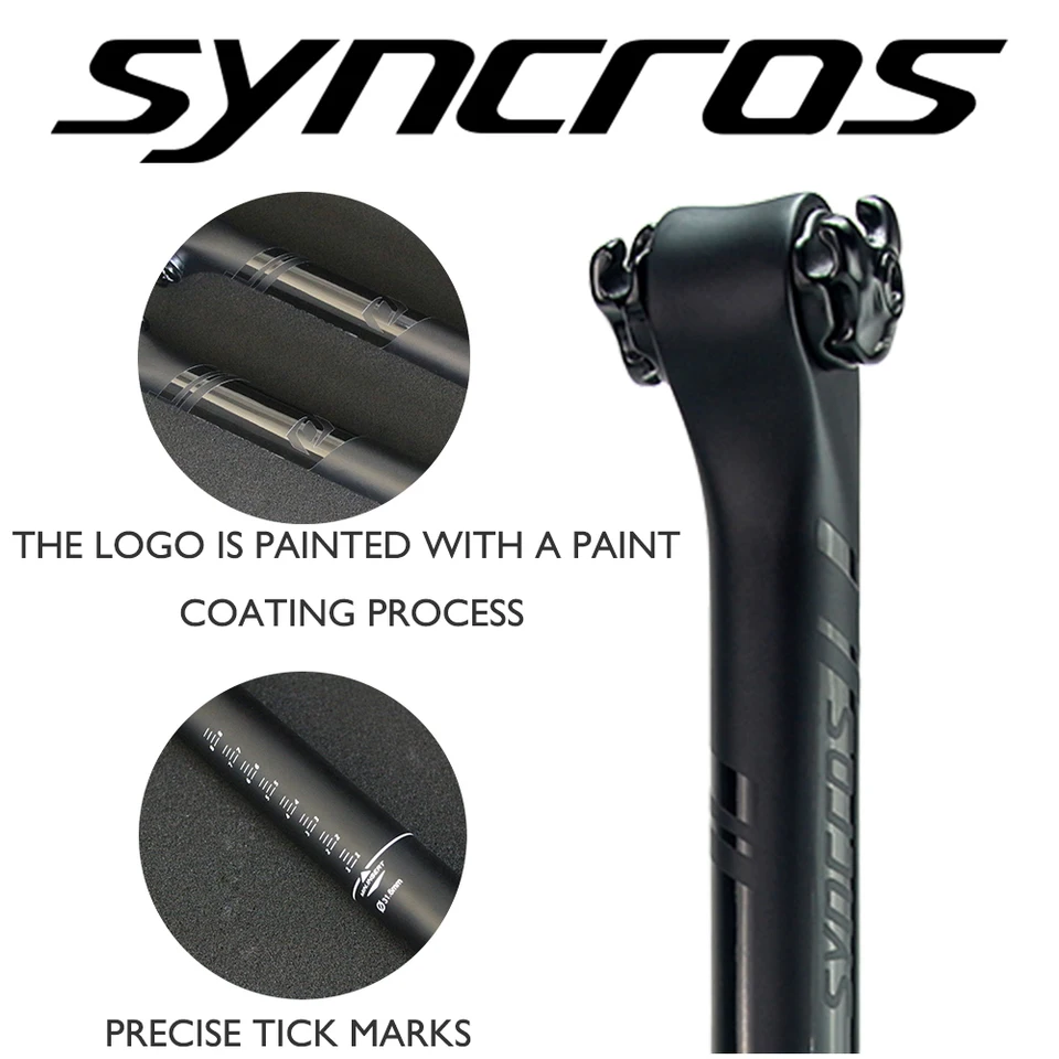 syncros カーボンシートポスト Syncrosカーボンファイバー自転車シートポストmtb/ロード自転車シート