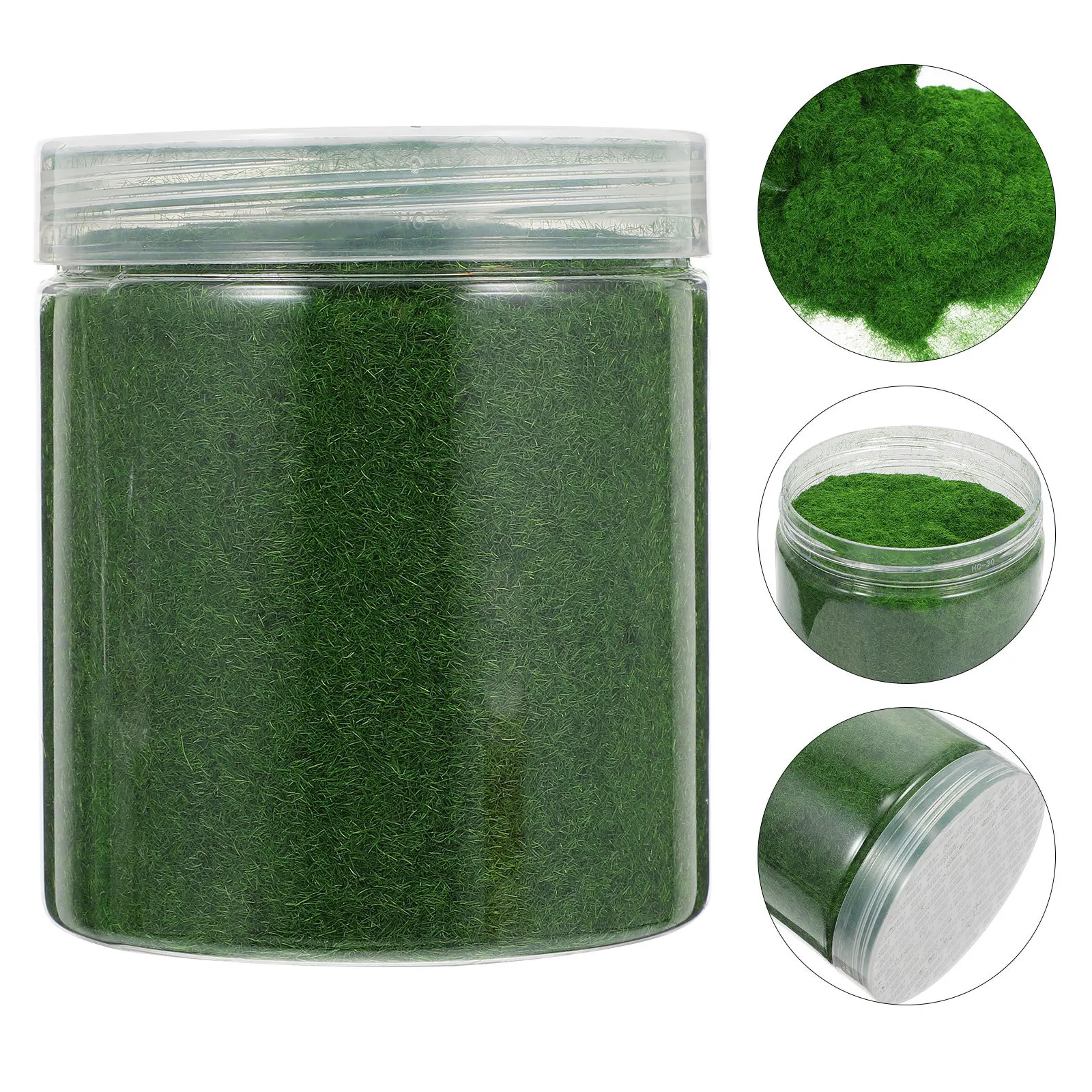 

Simulation Moss Decor 1 Bottle Realistic Nylon Fake Plant Decor for Scene Layout Indoor Outdoor Landscape Accessories