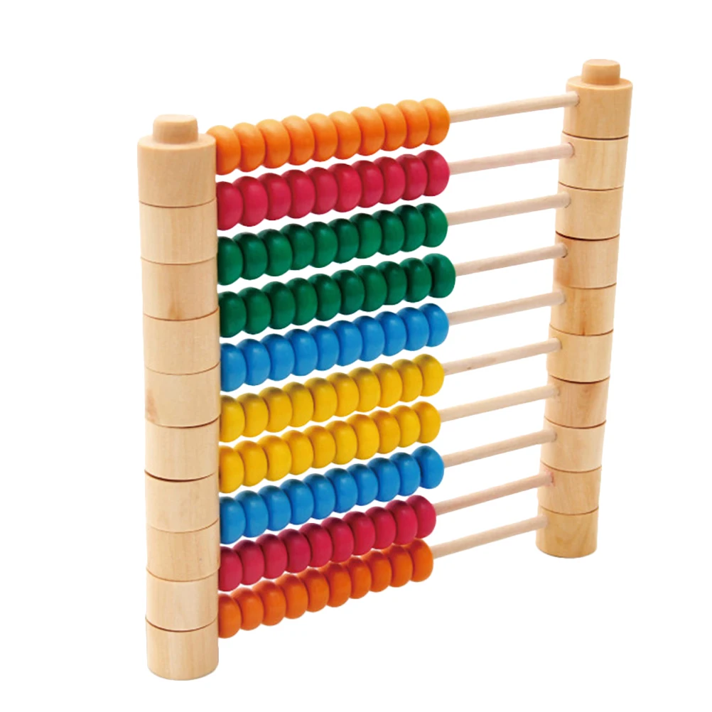 

Wooden Abacus Detachable Design Kids Math Education Portable Arithmetic Tool Educational Supplies Toy Calculating