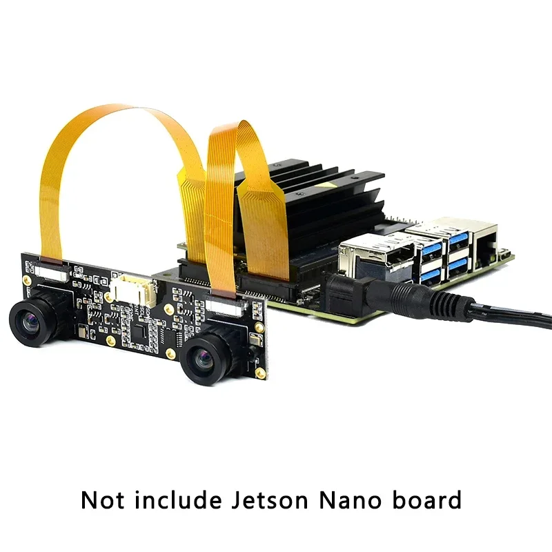 Jetson Nano Camera 8MP IMX219 Binocular Stereo Vision Depth Vision Stereo  for Raspberry Pi 5 CM4 Orin