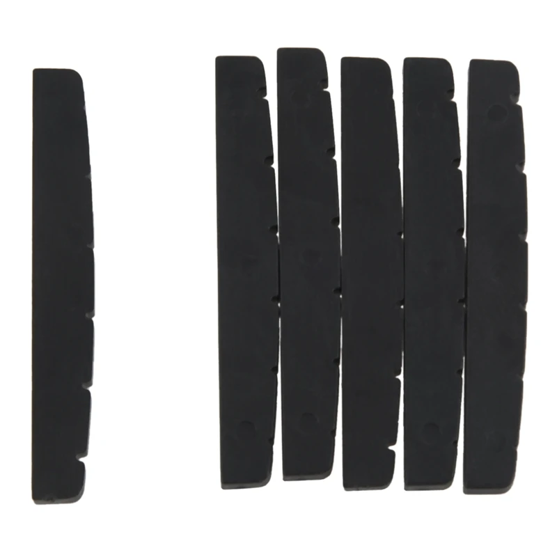 ONGE 12X جيتار أسود مكون من 6 أوتار 42 مم × 3 مم