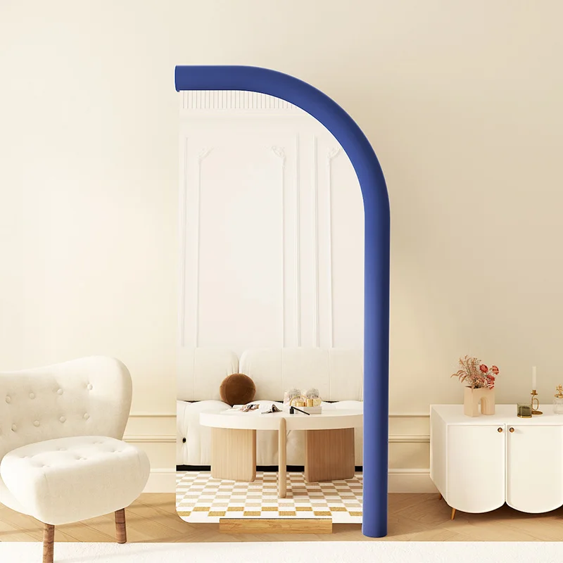 

Full Body Design Mirror Standing Wall Luxury Large Asthetic Mirrors Asymmetric Elegant Espejo Cuerpo Entero House Decoration