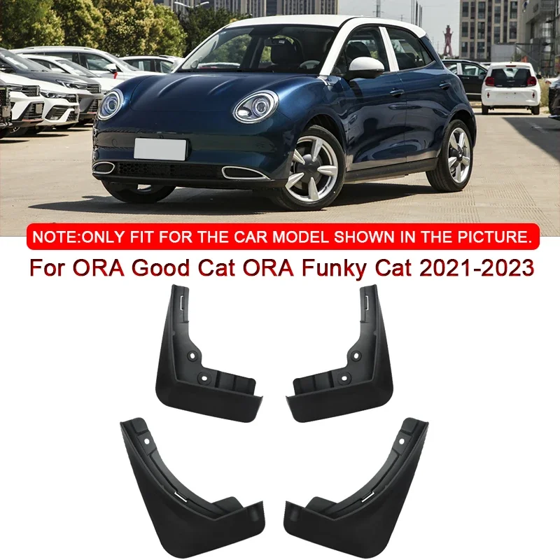 

Для ORA Good Cat ORA Funky Cat 2021-2023 ABS автомобильные брызговики брызговики переднее и заднее крыло автоаксессуары
