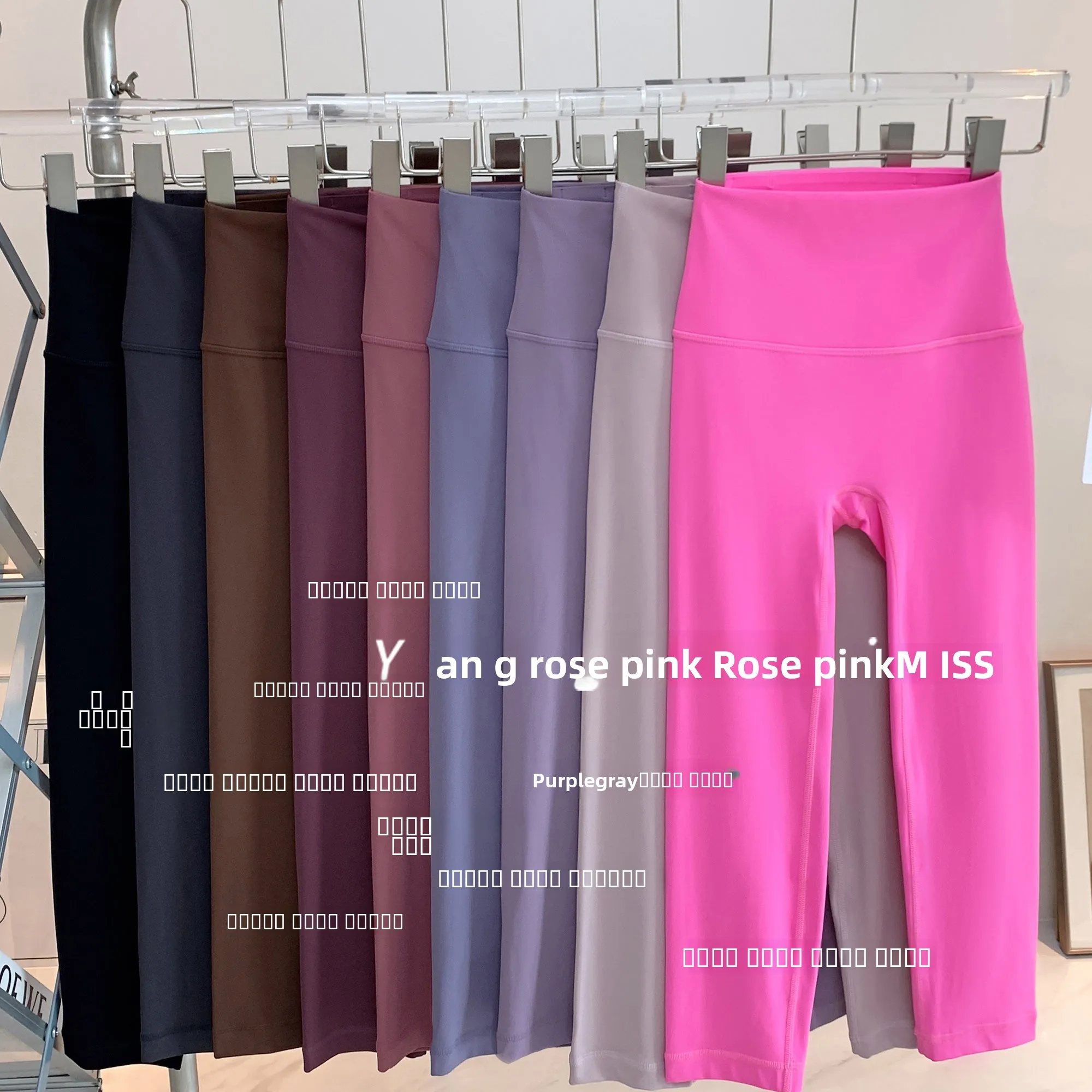 

Бесшовные леггинсы для йоги с высокой талией, утягивающие, длиной 7/8, с эффектом второй кожи, без неловких швов, из нейлона и спандекса