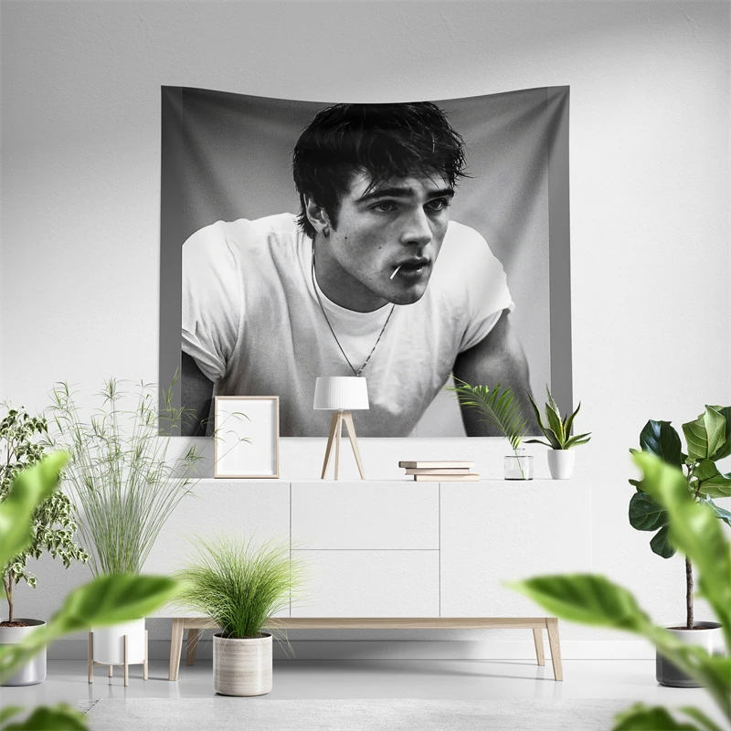 Aertemisi Jacob Elordi Tapestry Wall Hanging Art for Bedroom Living Room College Dorm Party Backdrop Home Decoration