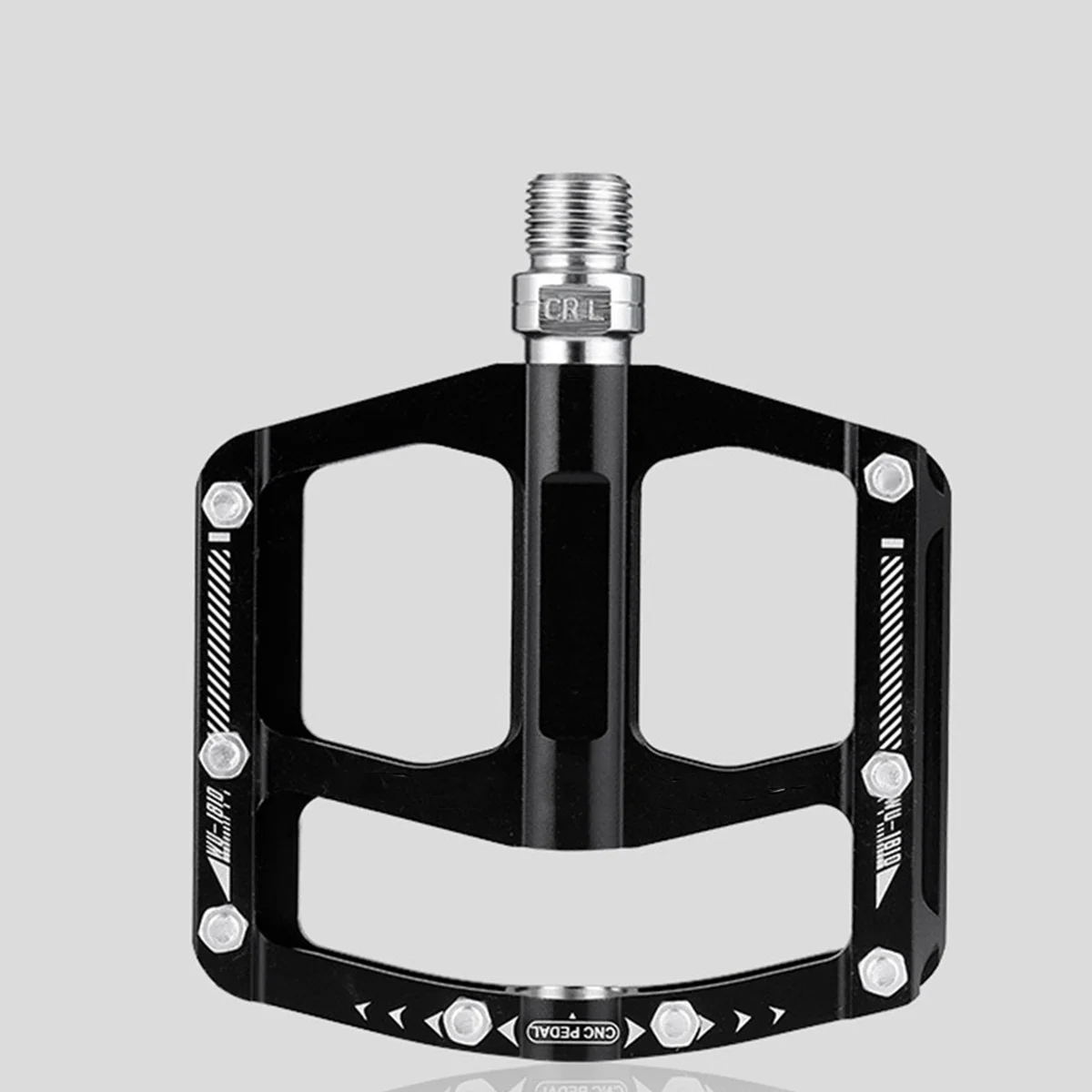 

1Pair Aluminum Alloy Mountain Bike Pedal Non-Slip Platform Flat Pedal Waterproof Sealed Bearing for Cross Dirt Jumper Road Urban