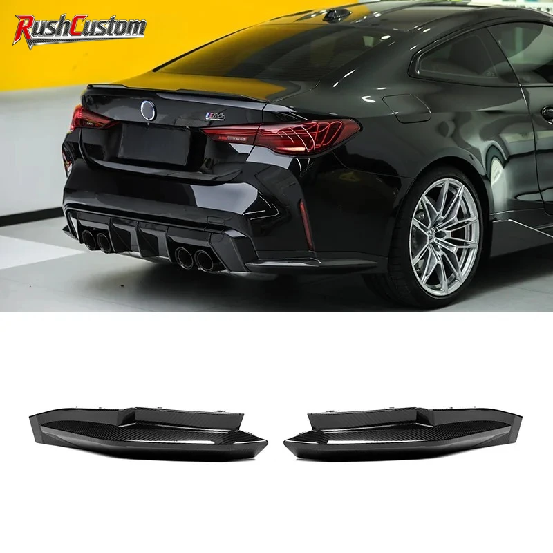 

OEM Dry Carbon Rear Corner Splitters Performance Aerodynamic Upgrade Bodykit Auto Parts for BMW G80 M3 G82 M4 2021+