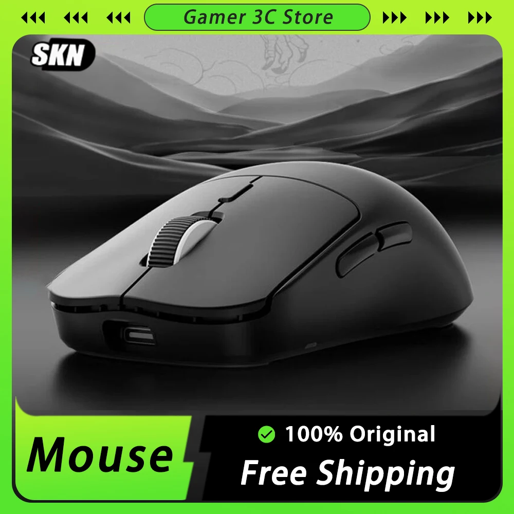 SKN Dragon Gaming Mouse Three Mode Mouse Wireless Bluetooth Lightweight Computer Accessories Office Esports PC Custom Mouse Gift